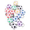 14 bucăți brelocuri de fotbal din PVC Brelocuri de fotbal Brelocuri de fotbal impermeabile cheie de minge sportivă