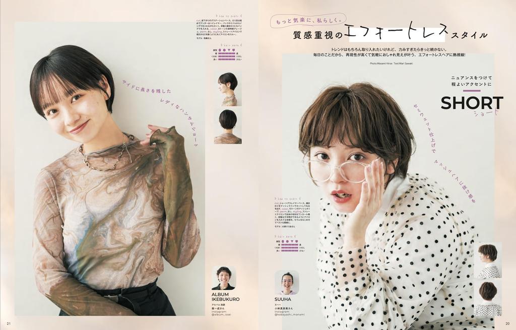 Loose and Fluffy Short Bob & VOL.28 (NEKO MOOK)