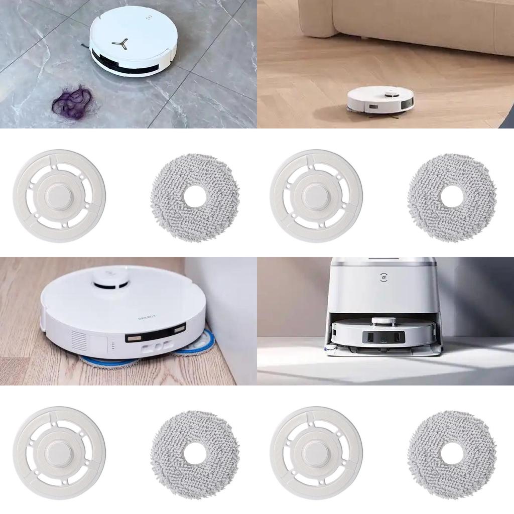 For Ecovacs Deebot T30 Pro Max Robot Vacuum Mop Cloth Holder For Home Cleaning