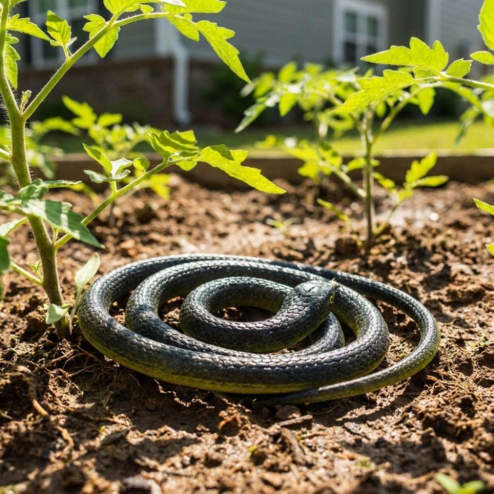 Soft Fake Snake Realistic Halloween Prank Props Scare Toy Joke Toys Snake Model  Halloween Party