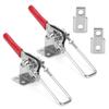 2PCS Adjustable Toggle Latch Heavy Duty Toggle Clamp Durable Hasp Latch