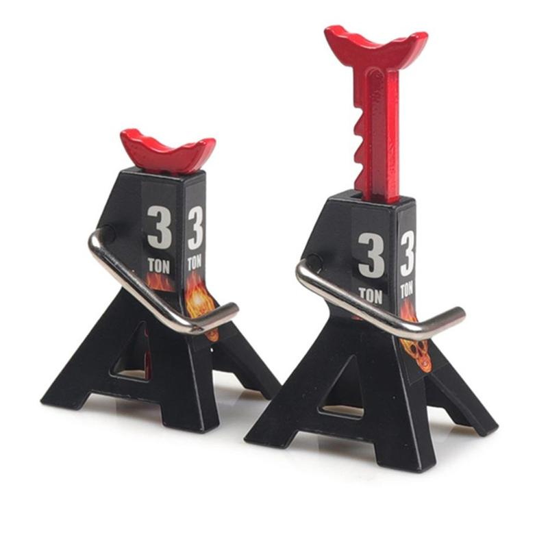 

3 Ton Metal Simulation Jack Stand Tool Car Kits RC Model Metal Made Wheel Hub for Car Toy Crawler Car Accessories чорний