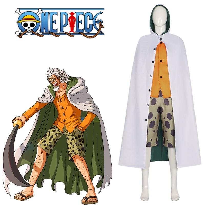 Piece One Cos Costume Silvers Rayleigh Halloween Carnival Suit Dress Up Props