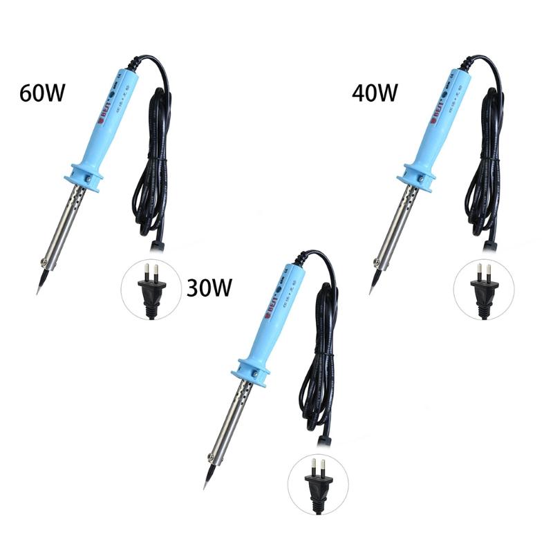 Lead-free External Heating Soldering Iron for Circuit Board and Fields Repair Pyrography Carving Words European Standard