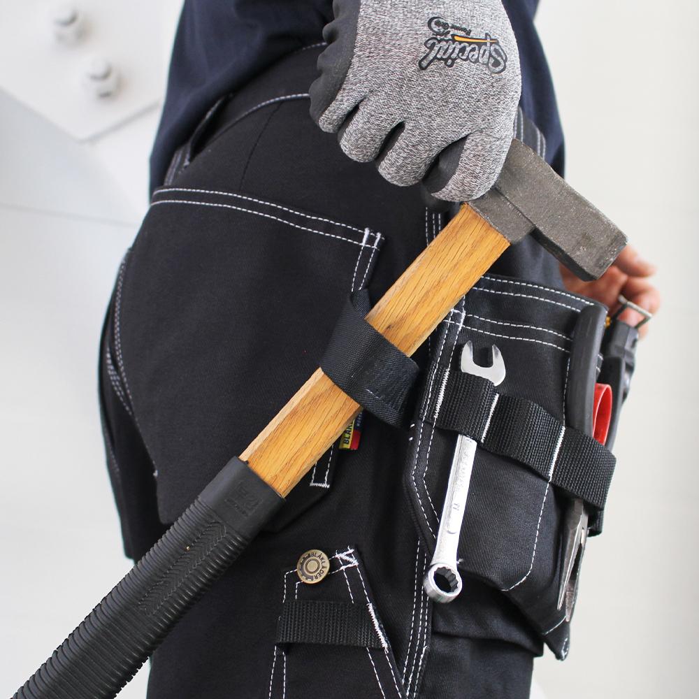 Beullakeuladeo Black Craftsman Trousers (Practical-Type) 1530