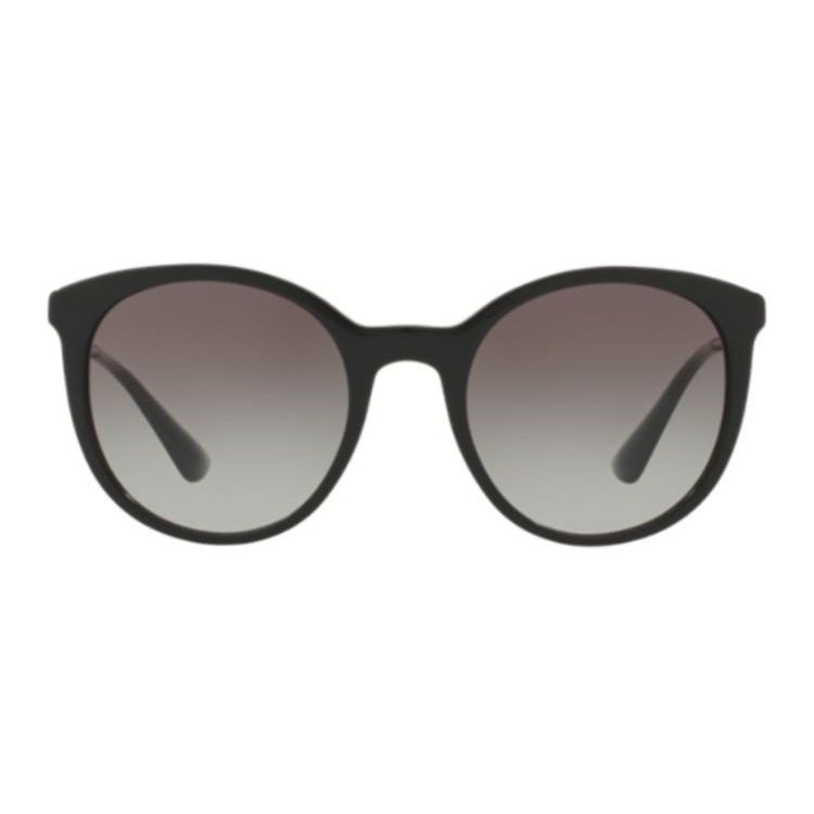 Prada Color Block Design Oval Sunglasses Women sunglasses Black PR17SSF