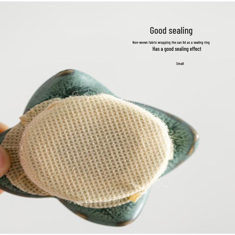 Shangqi Creative Ceramic Orange Tea Storage Jars (Set of 4)