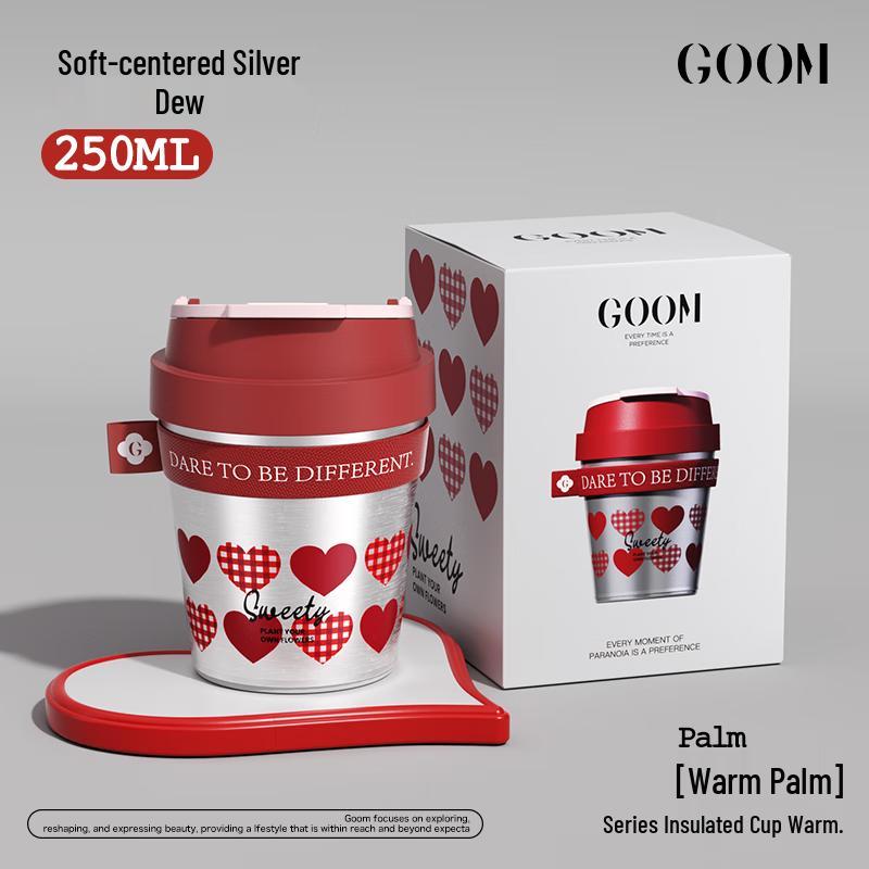 GOOM 250ml Mini Insulated Direct Drink Pocket Cup
