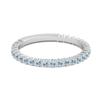 Blå Topas Evighetsbandring – 925 Sterling Silver