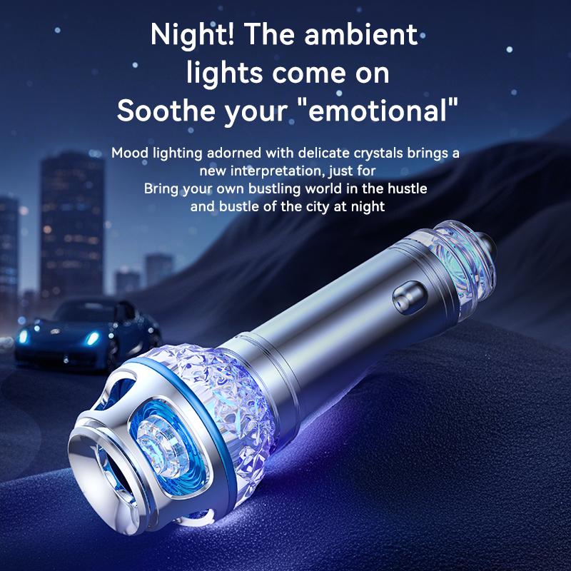 Car air purifier Compact and convenient car fresh air purifier белый
