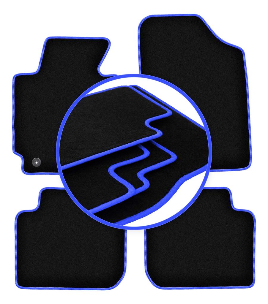 CARLUX-BLUE Automatten für: Hyundai Elantra V Coupé, Limousine (2010-2016)