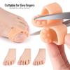 Dual Hole Toe Separator & Bunion Corrector, Hammer Toe Straightener, Fragrance Toe Protector Pad, Adjustable
