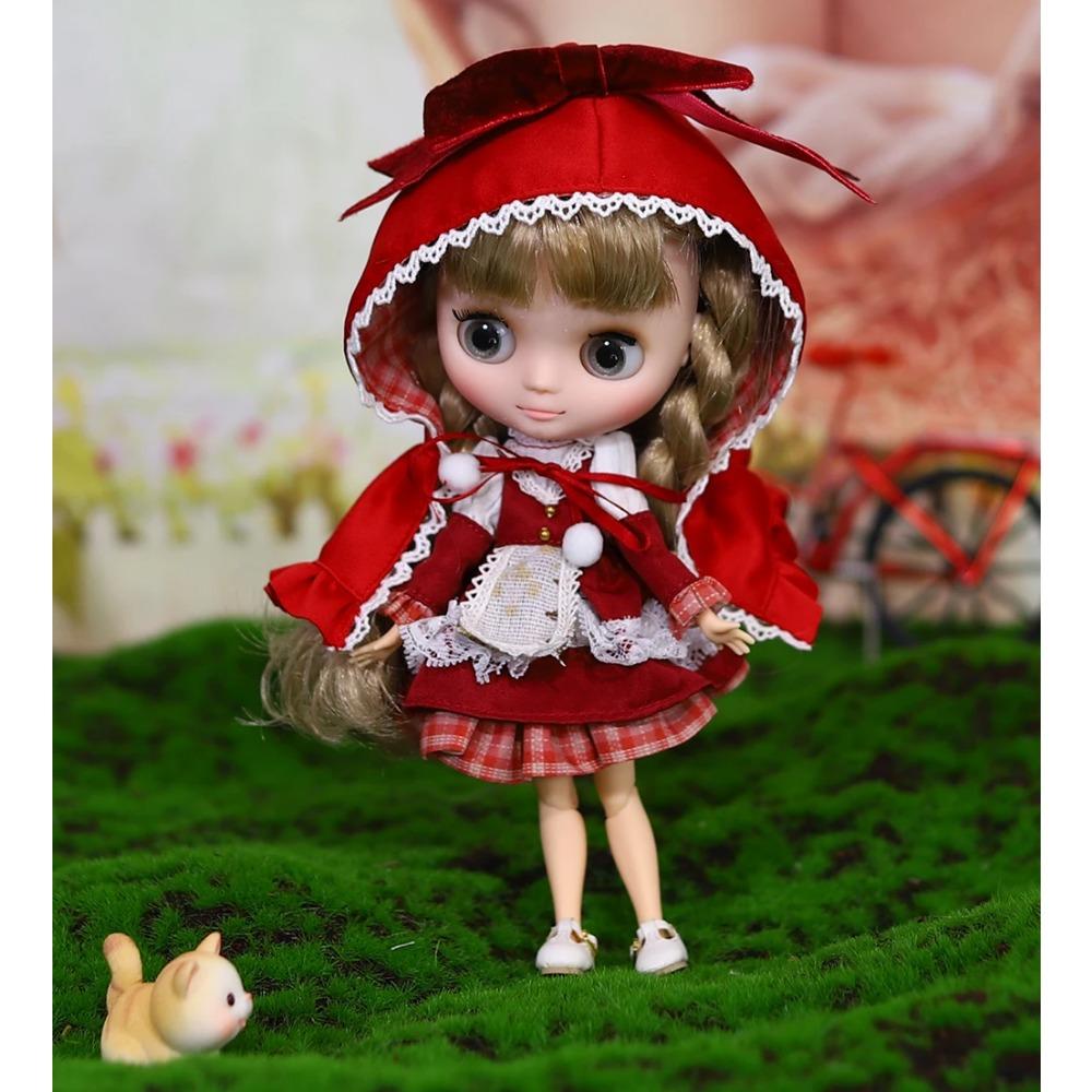 ICY DBS Middie Blyth Doll 1/8 BJD Joint White Skin Cute Set Doll 20cm Doll DIY Toys Girls Gifts