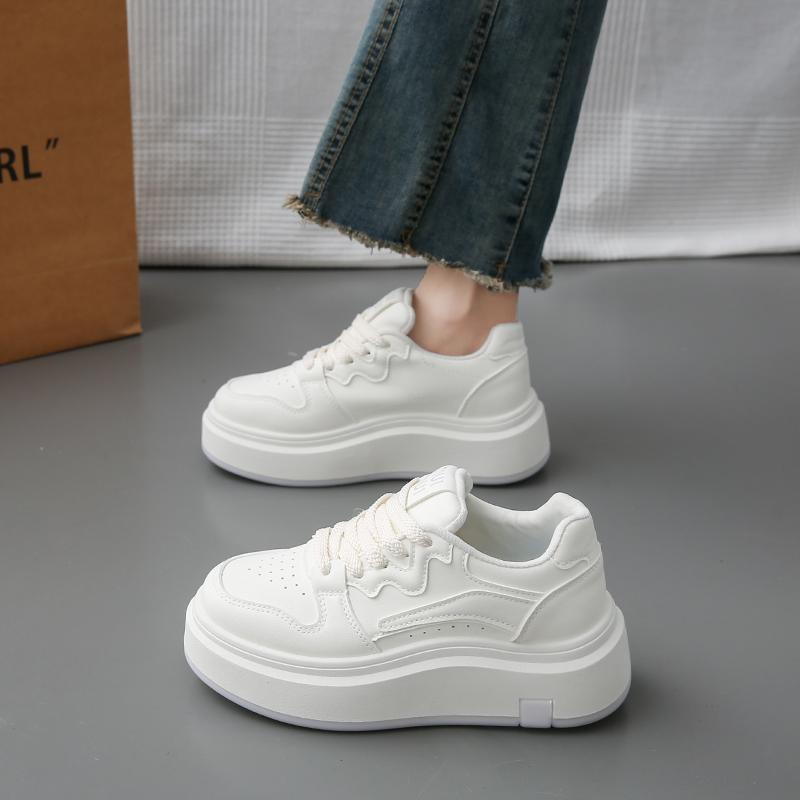 

Модные женские кроссовки на платформе CRLAYDK класса люкс из искусственной кожи, повседневная обувь для скейтборда и ходьбы, модные женские белые спортивные кроссовки для бега, тенниса 40