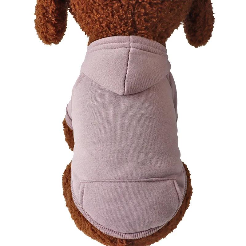 Jesień Zima Kieszonkowe Zwierzątko Pies Ubranka Dla Psa Płaszcz Pies Hoodie Ciepłe Psy Zwierzęta Ubrania Dla Psów Hoodies Stroje Zwierzątka Chihuahua Pug York