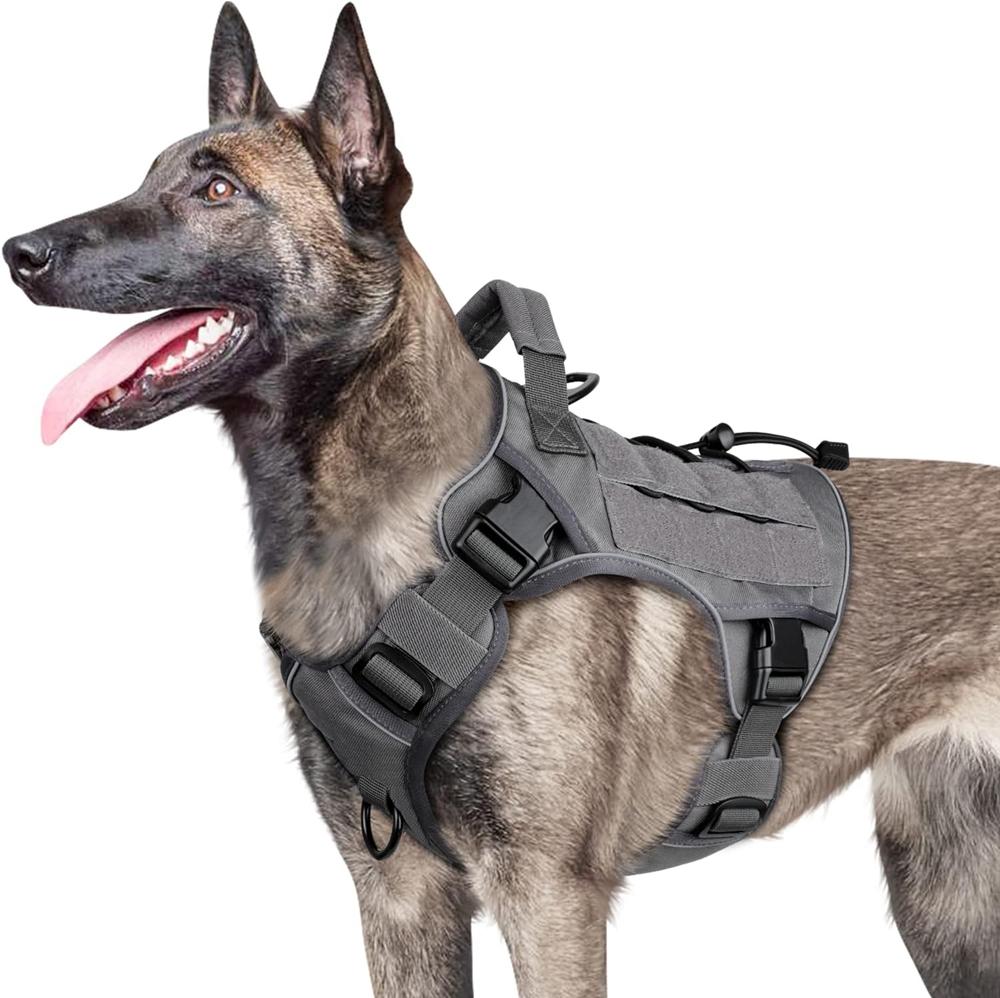 

Latest Dog Outdoor Tactical Vest Counter-Splashing Pet Chest Strap Medium And Large Dog German Shepherd Border Shepherd Military Vest S