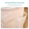 Foldable Outdoor Picnic & Beach Basket with Toiletry Storage