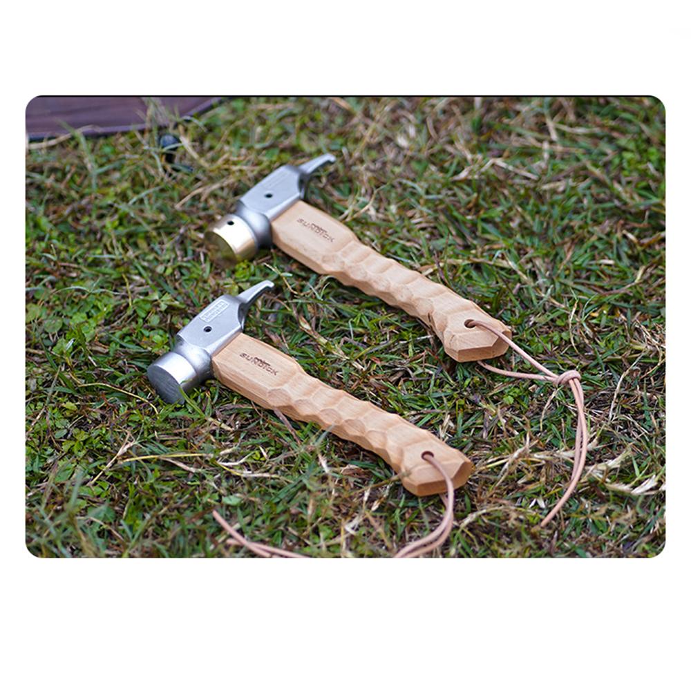 Camping Hammer Portable Tent Awning Stake Nail Puller Heavy Duty Tent Stake Remover Steel Tent