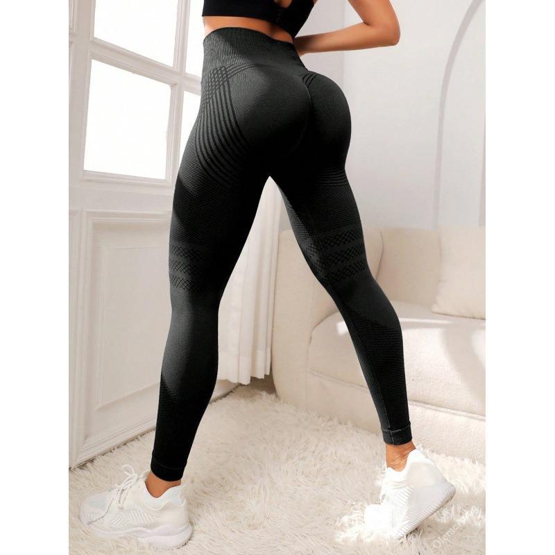 High-Waist Non-Slip Seamless Yoga Pants – Hip-Lifting, High-Elasticity Fitness Tights for Women