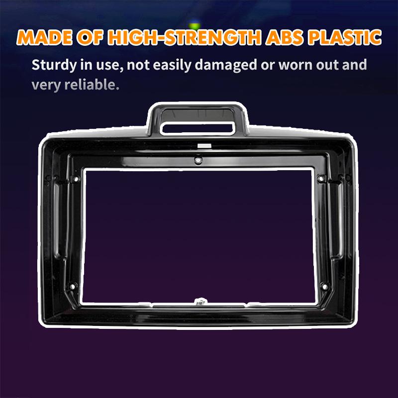 9 Inches Car Stereo Dash Radio Fascia Kit Installation Trim Panel Frame Double For TOYOTA COROLLA AXIO FIELDER 2015 DVD Frame