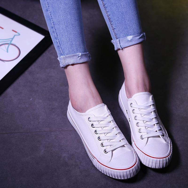 Canvas Woman Fashion Casual Agan Sneakers Light Outdoor Sneakers Wight Sport