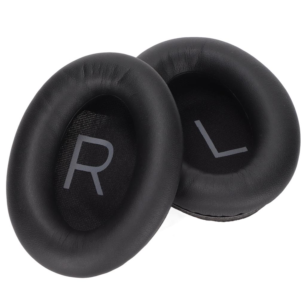 Replacement Ear Pads Protein Leather and Foam Ear Pads Cushion for QC45 Wireless Headset