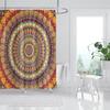 Waterproof Fabric Shower Curtains Bathroom Curtain Accessories Bath Curtain 180x200cm 240*200cm Boho Decoration Vintage Mandala