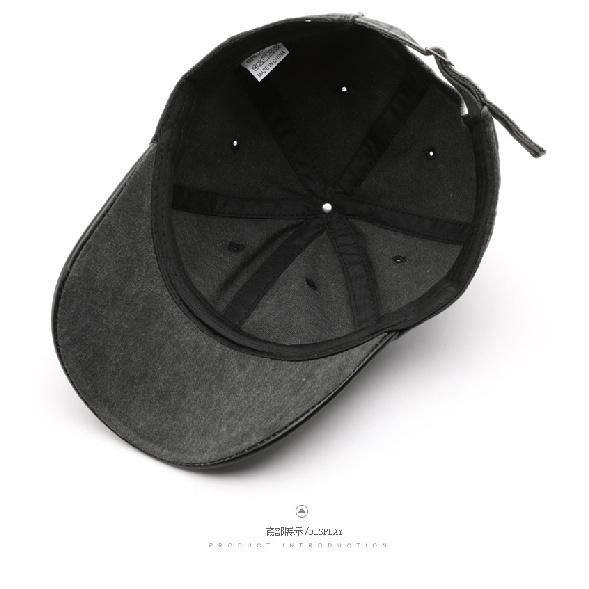 Washed Cotton Baseball Cap, Suitable for Outdoor Activities, Provides Sun Protection and Shade for Men