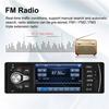Car Radio MP5 Car MP3 MP4 Player USB Car 4.1'' HD Car stereo IN OUT FM/AUX bluetooth with 12LED Dynamic Track Camera