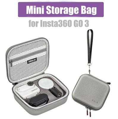 Mini bolsa de almacenamiento para Insta360 GO 3, funda protectora para Insta360 GO 3, accesorios para cámara de acción deportiva.
