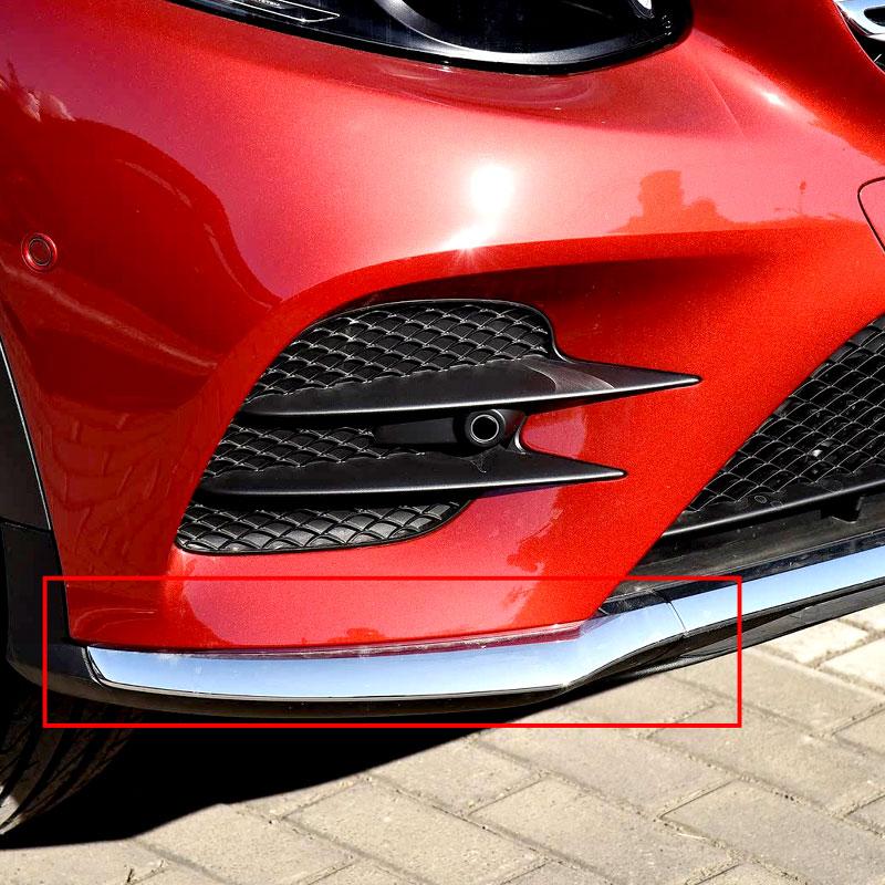 Auto Parts Front Bumper Decorative Strip Car Molding Trim For Mercedes Benz W253 GLC Class 2017-2018 OE 2538852700 2538852800