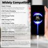 3x Câble Charge Rapide 6A USB-C pour Xiaomi Redmi Note 15 Note 14 Note 13 Note 11 Pro-Note 11 Pro+ - 1M Blanc