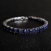 Bracciale Tennis Hip-Hop Zirconi Multicolore - Senza Sbiadire, Design Full Diamond