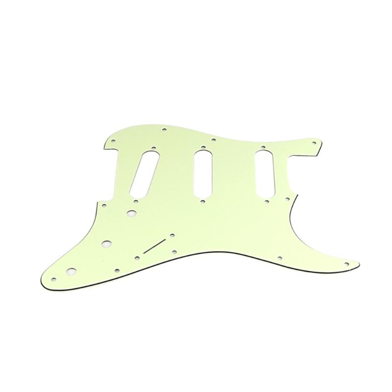 3-Ply 11Hole Electric Guitar Pickguard Anti-Scratch Pearl Plate Guard Cover for ST SQ Electric Guitar Accessories