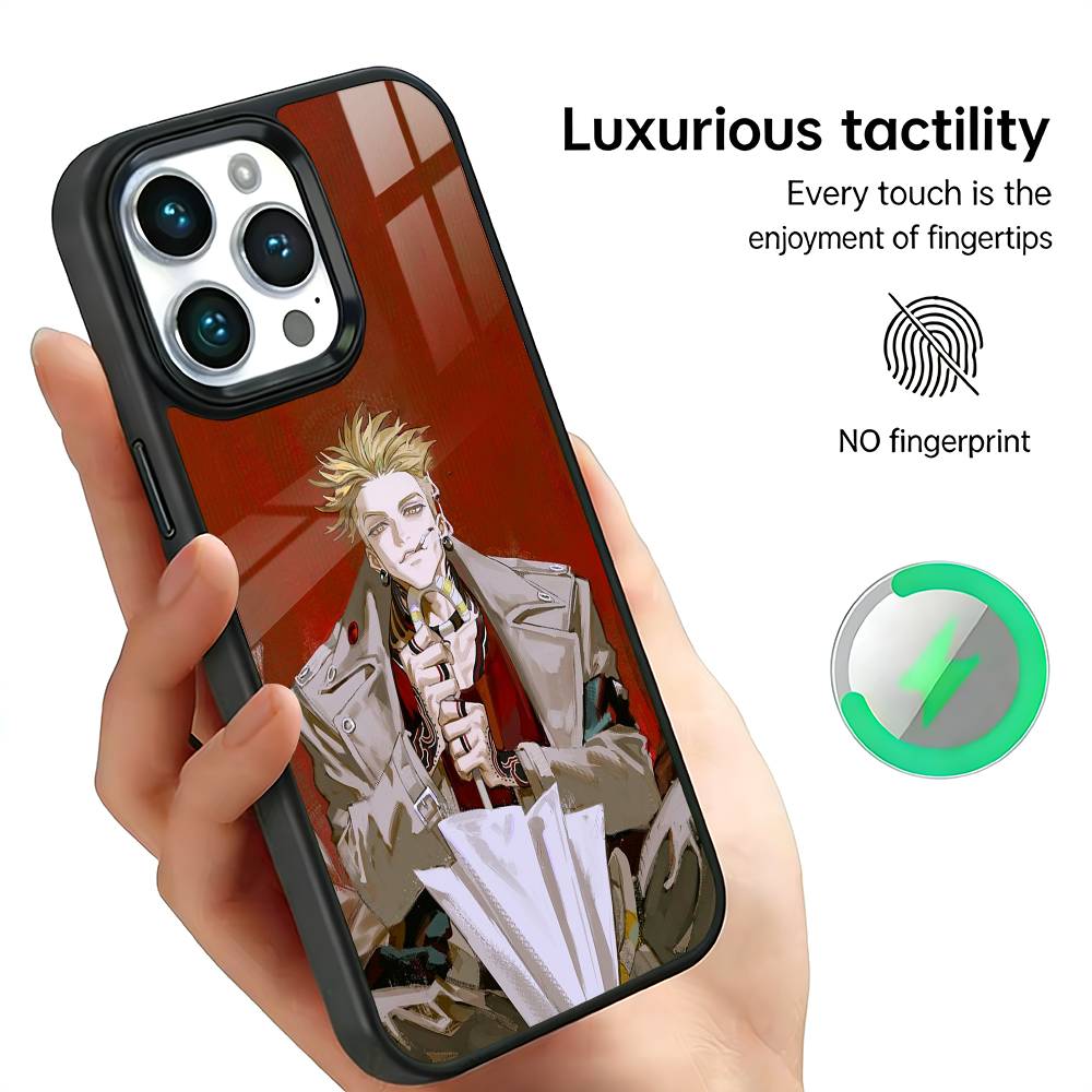

Enjin G-Gachiakuta Phone Case For IPhone17 16 15 14 13 12 11 Plus Pro Max Plus Wireless Charger Cover Funda iPhone17Pro