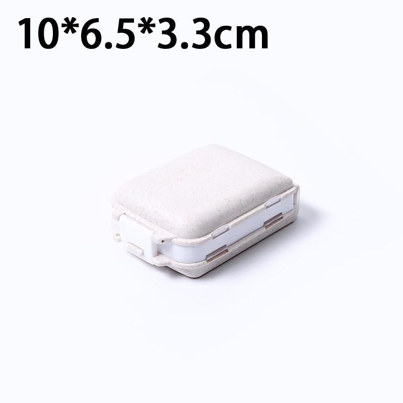 

Three-layer Folding Portable Mini Medicine Storage Box Large Capacity Dispensing Organizer