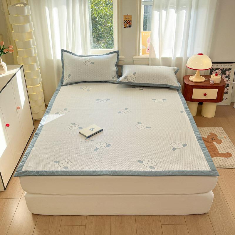 

Class A Mother-Baby Cooling Mat Set: 3-Piece Ice Silk Bed Sheet for Summer 90*200cm 2-piece Set