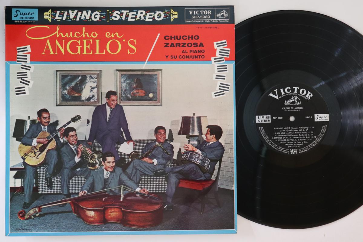 

LP Пластинка CHUCHO ZARZOSA - Chucho En Angelos SHP5080 VICTOR Япония Латинская Б/У
