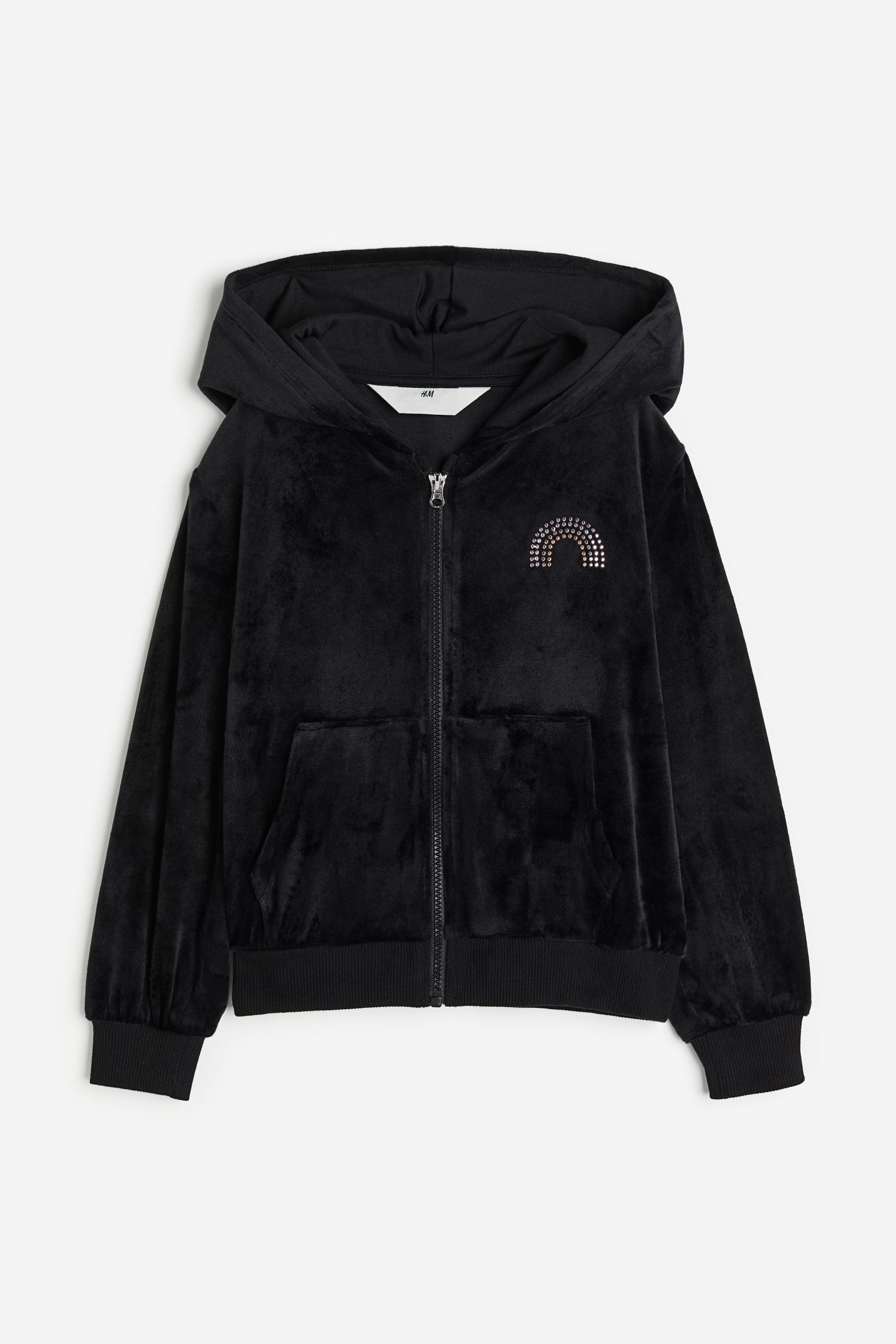 

Велюровая толстовка на молнии