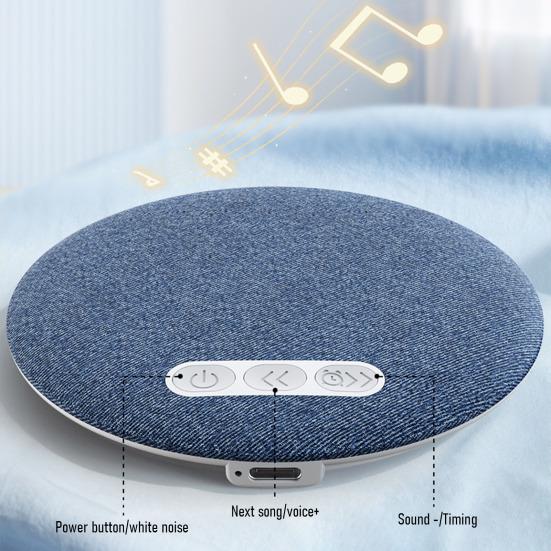 Under-Pillow Sleep Speaker with White Noise Timer USB Rechargeable Ultra Slim Wireless Bluetooth-compatible Private Sleep Headphones