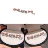 Jewelry Butterfly Bow Ring Set With Rhinestones For Women Fashion Accessories