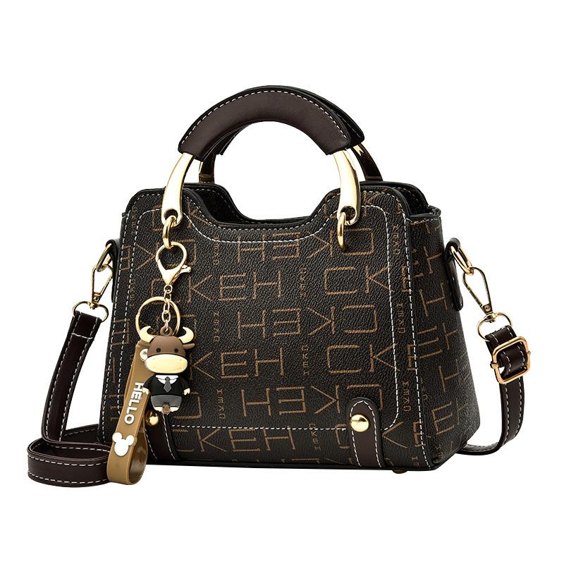 Women's bags niche high-end fashion handbags 2025 new large-capacity shoulder messenger bags women's bags women