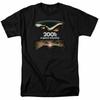 26 2001 Odissea nello Spazio Prologo Epilogo Maglietta Uomo Licenza Classico TV Nera Maglietta Unisex