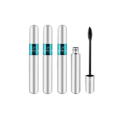3 Pezzi Mascara Vibely 2 in 1 5x Più Lungo Impermeabile Cosmetici per Allungamento Naturale e Addensamento Senza Grumi Nuovo