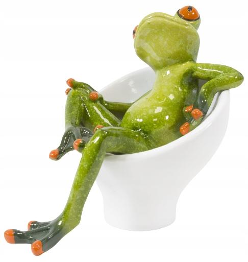 Frog in an Armchair Figurine