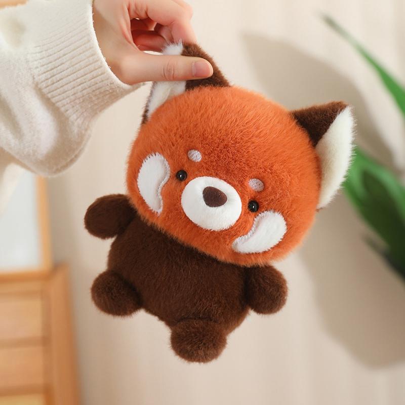 New Cartoon Animal Plush Toy Stuffed Bear Raccoon Sheep Fox Penguin Pig Elephant Otter Squirrel Rabbit Cat Panda Duck Dog Doll