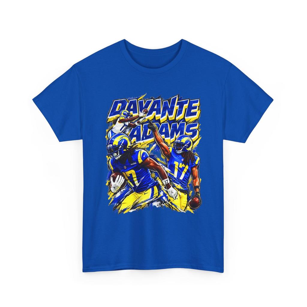 Davante Adams Football Player Tee | Retro Action Graphic