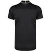 Adidas Tennis Training Striped Design Short Sleeve Polo Shirt Men Polo Shirts Black DY7470
