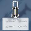 Mini Flashlight Multifunctional COB LED Keychain Flashlight USB Rechargeable Ultralight Camping Flashlight for Outdoor Emergency