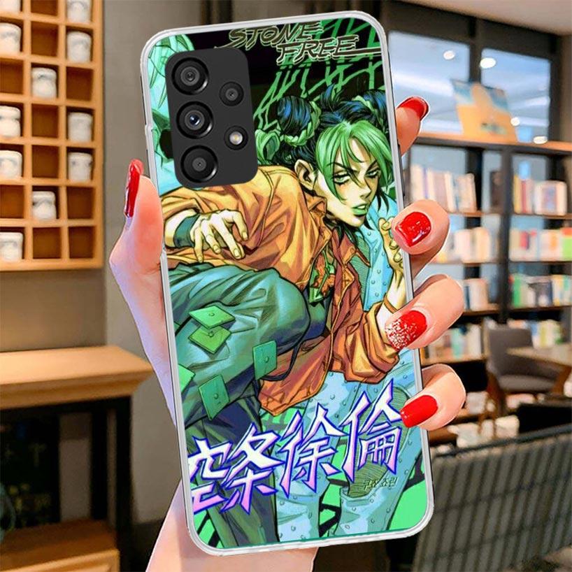 JoJo Bizarre Adventure Jolyne Cujoh Phone Case For Samsung Galaxy A17 A37 A57 A16 A26 A36 A56 A15 A25 A35 A55 A14 A24 A34 A54 A1